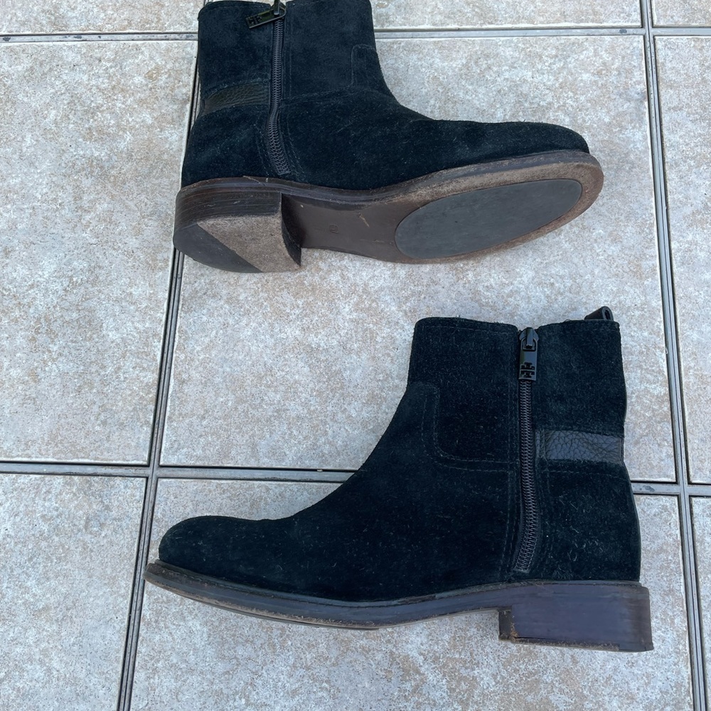 Tory Burch Black Ankle Boots - Picture 11 of 13